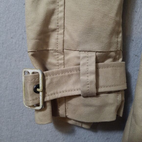 DIESEL  Jacket Women's Large Double Breasted Long Sleeve Belted Straps Vintage - Picture 2 of 16